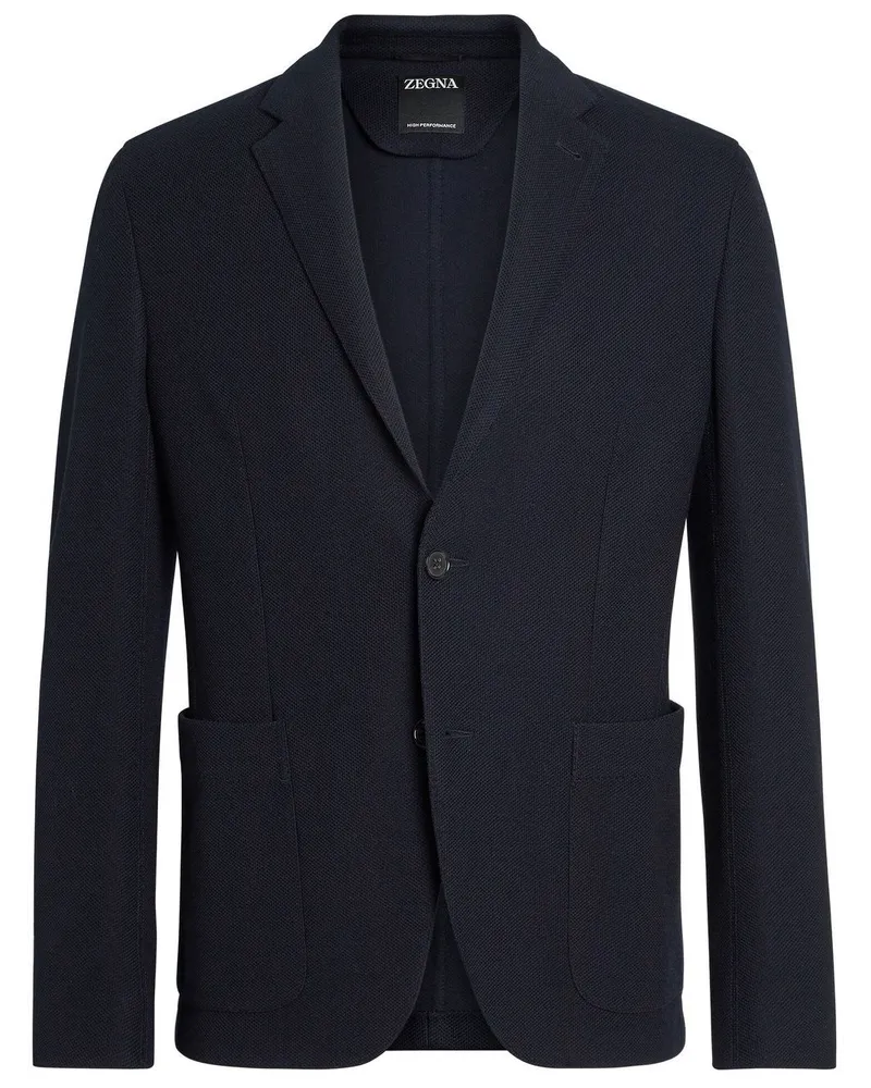 Ermenegildo Zegna Einreihiges Sakko - Blau Blau