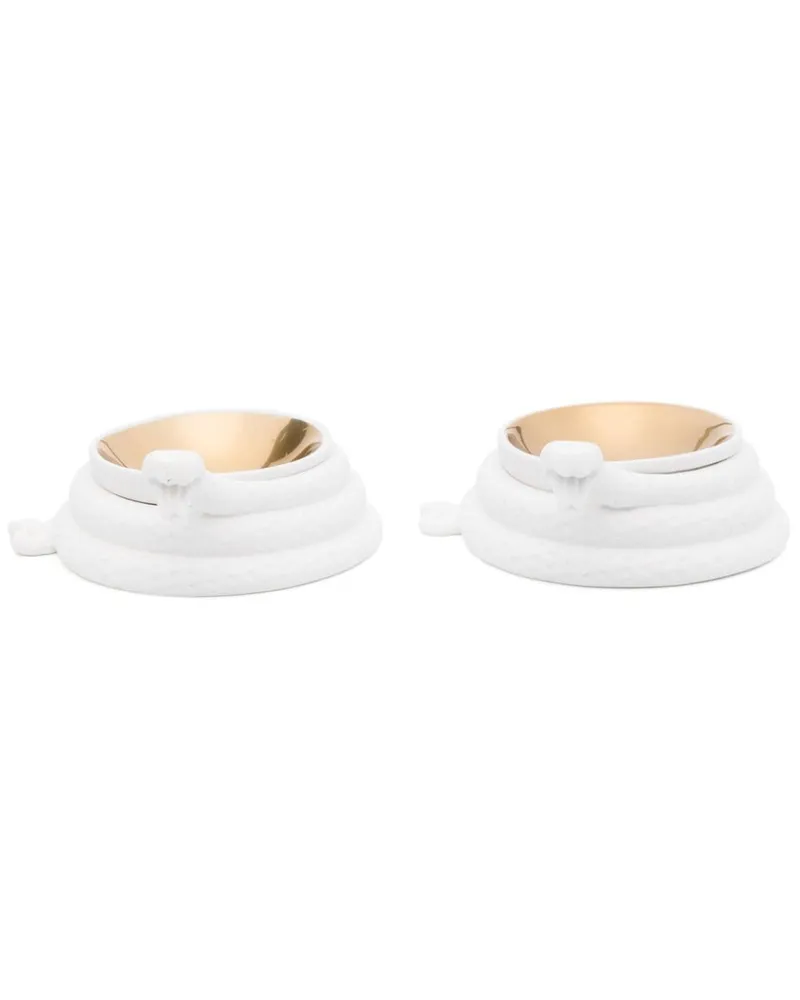 Jonathan Adler Eden Salz- und Pfeffertöpfchen - Weiß Weiß