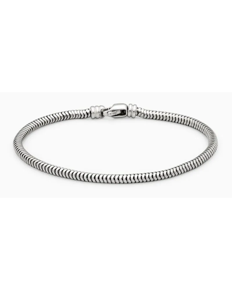 Tom Wood Snake Armband - Silber Silber