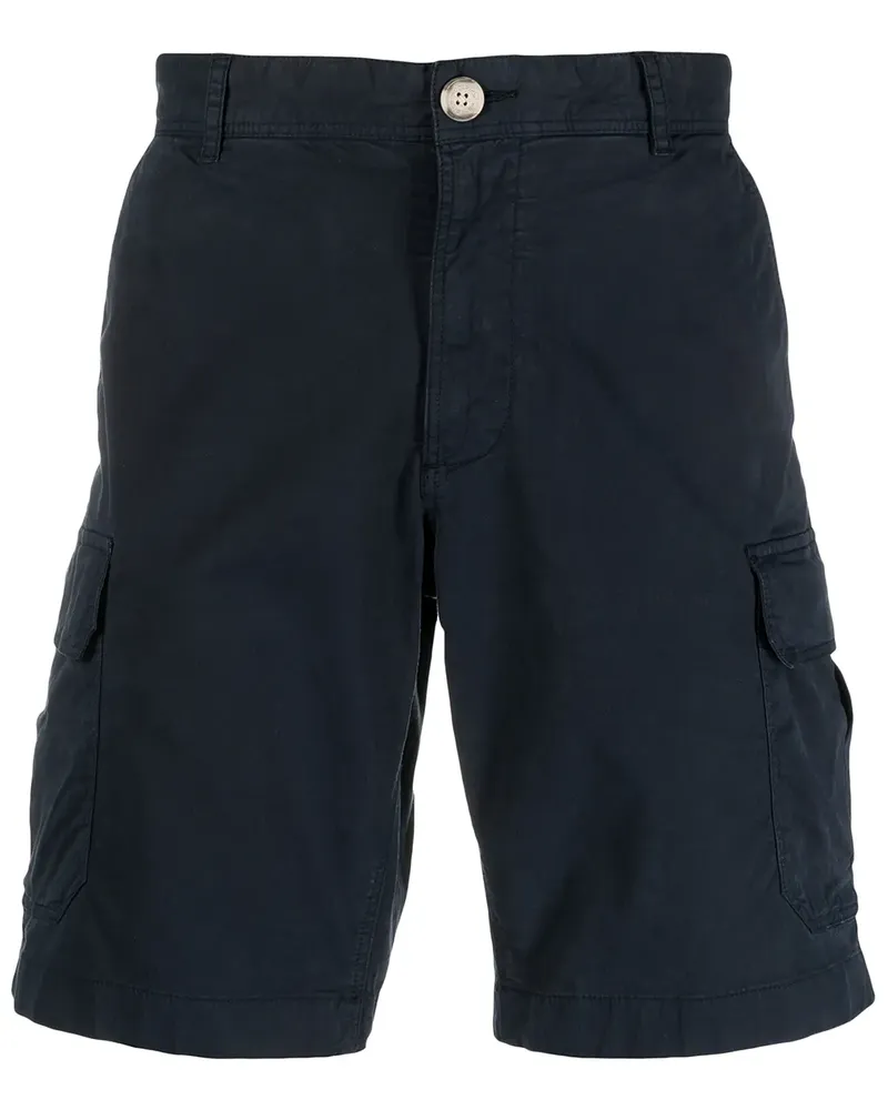 Woolrich Knielange Chino-Shorts - Blau Blau