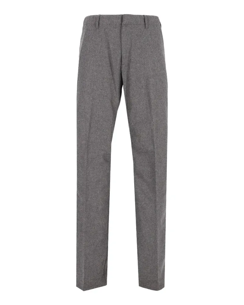 Etro tailored pressed-crease trousers - Grau Grau