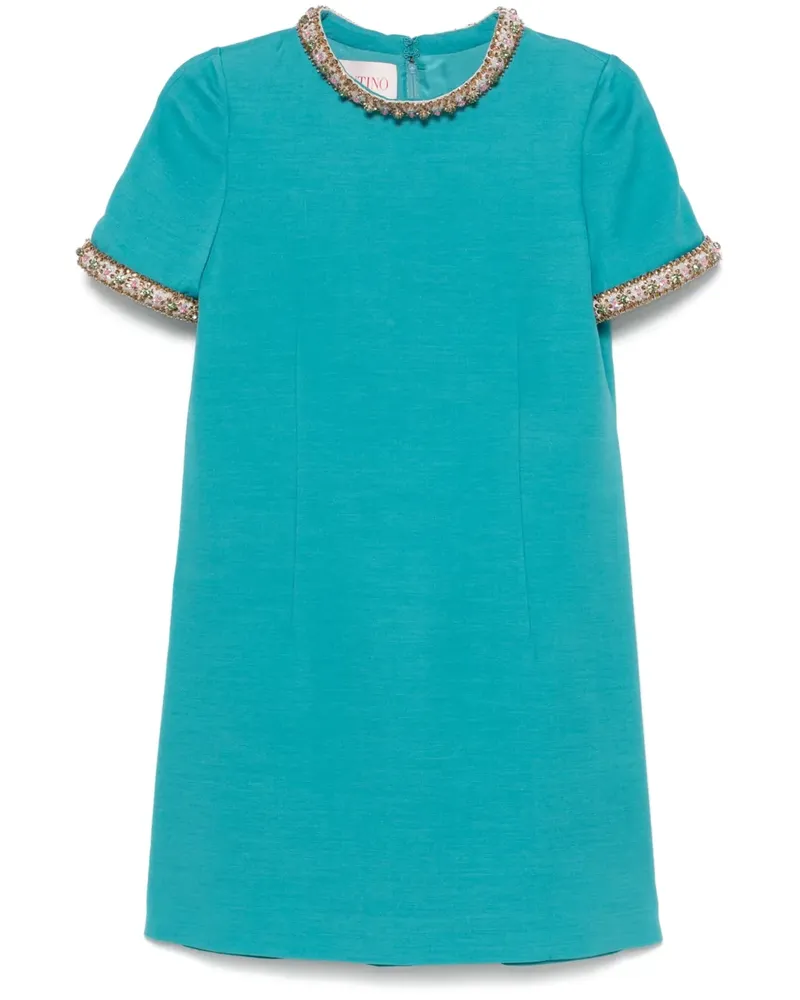 Valentino Garavani Kleid mit Kristallen - Blau Blau
