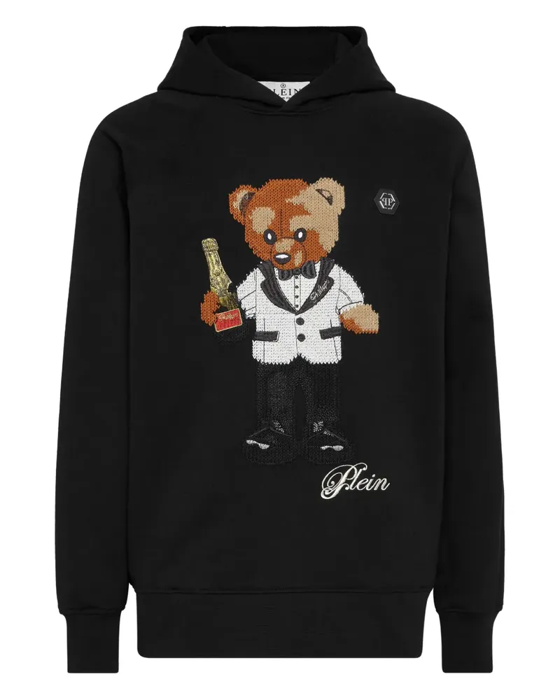 Philipp Plein Teddy Waiter Hoodie - Schwarz Schwarz
