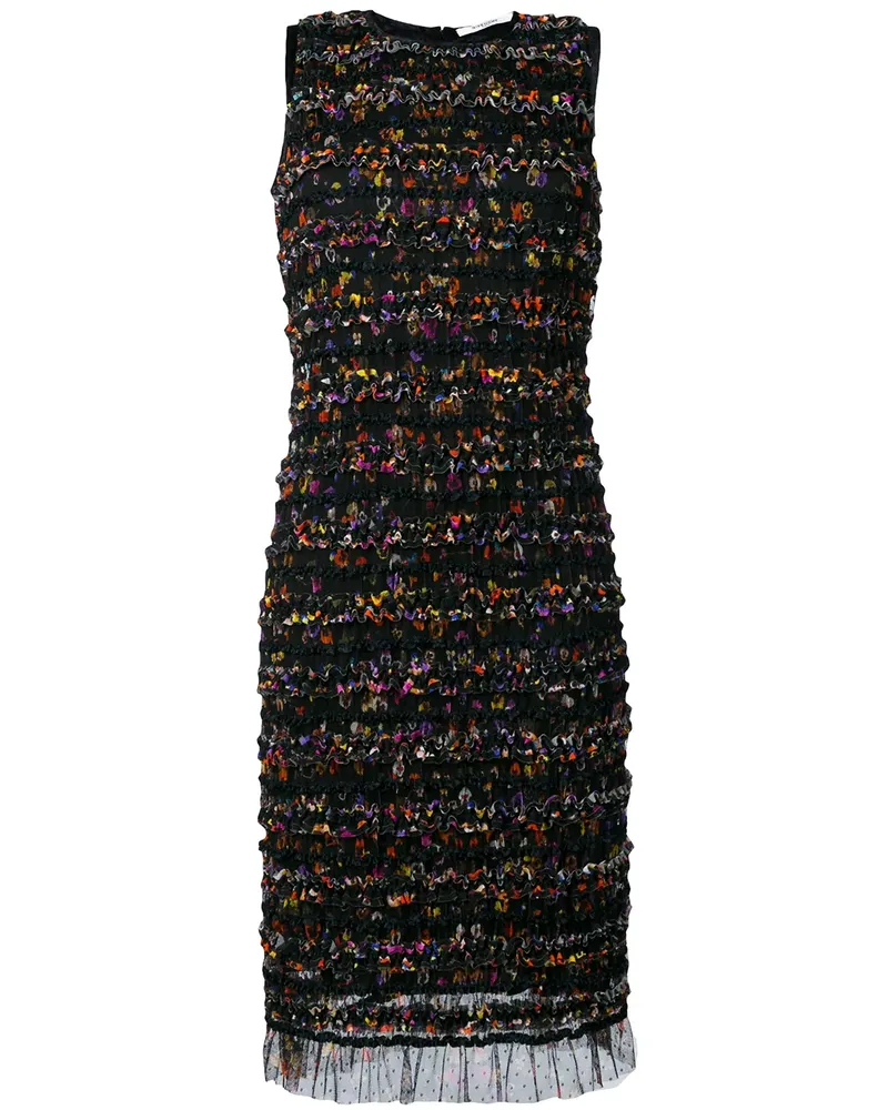 Givenchy Minikleid mit Rüschen - Schwarz Schwarz