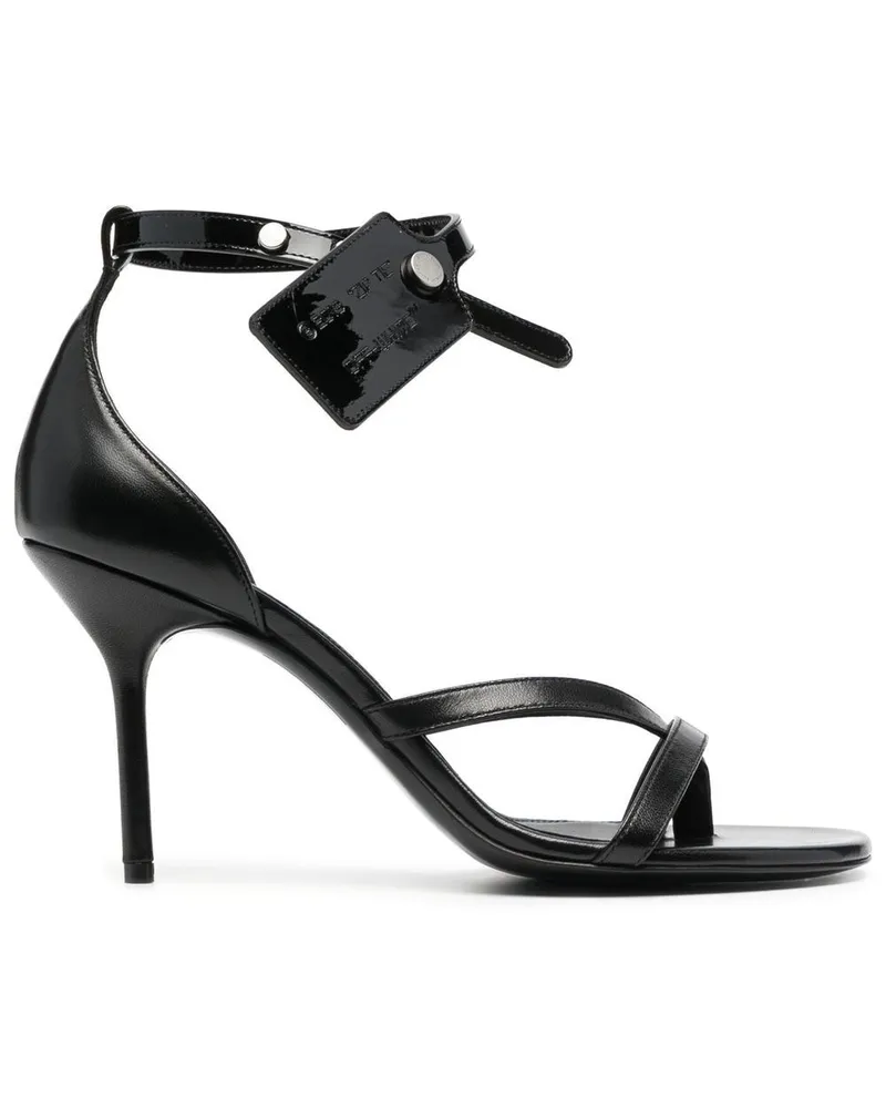 OFF-WHITE Sandalen mit Riemen - Schwarz Schwarz