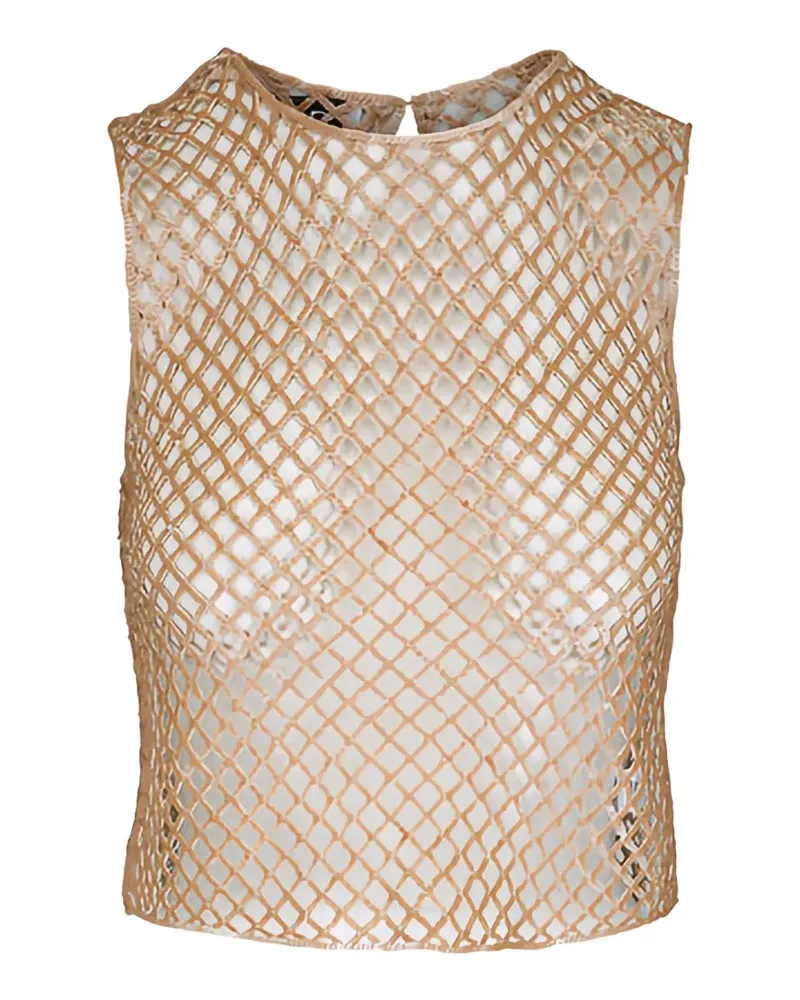 TWP Olive sequin sleeveless top - Nude Nude