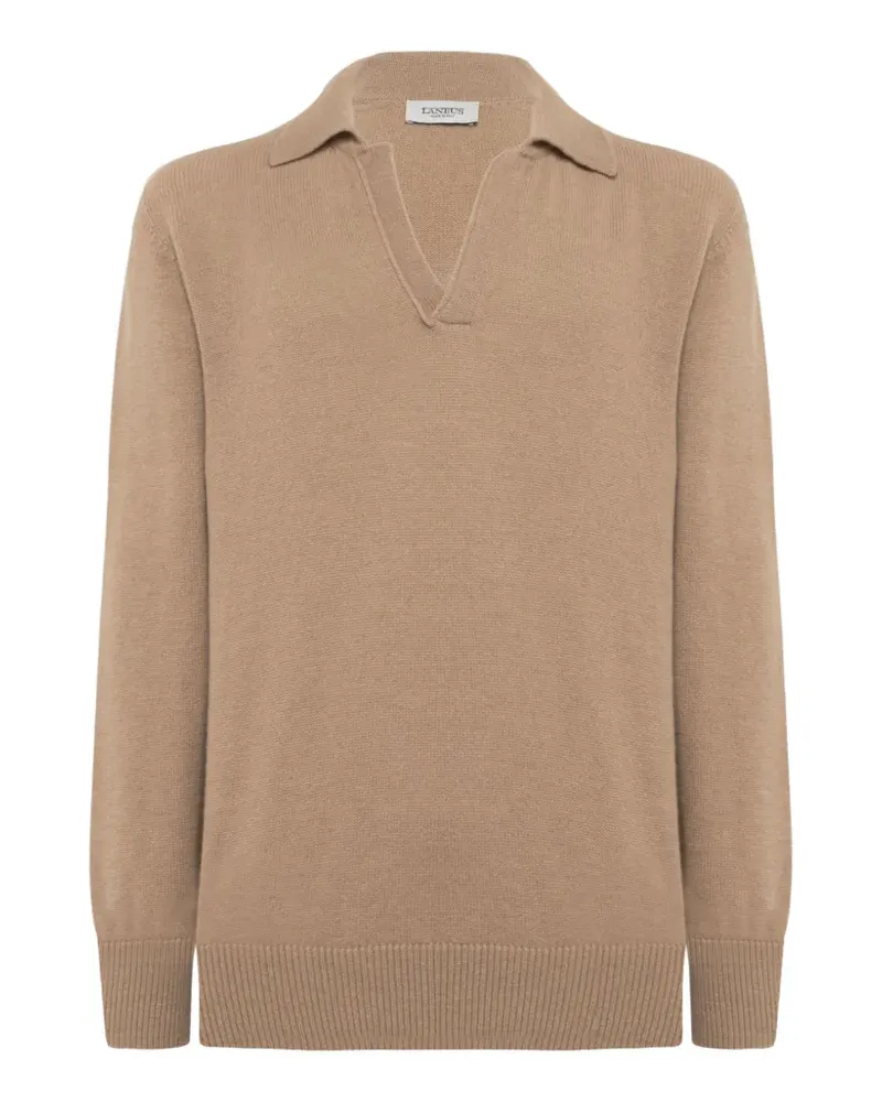 Laneus Langärmeliger Pullover - Nude Nude