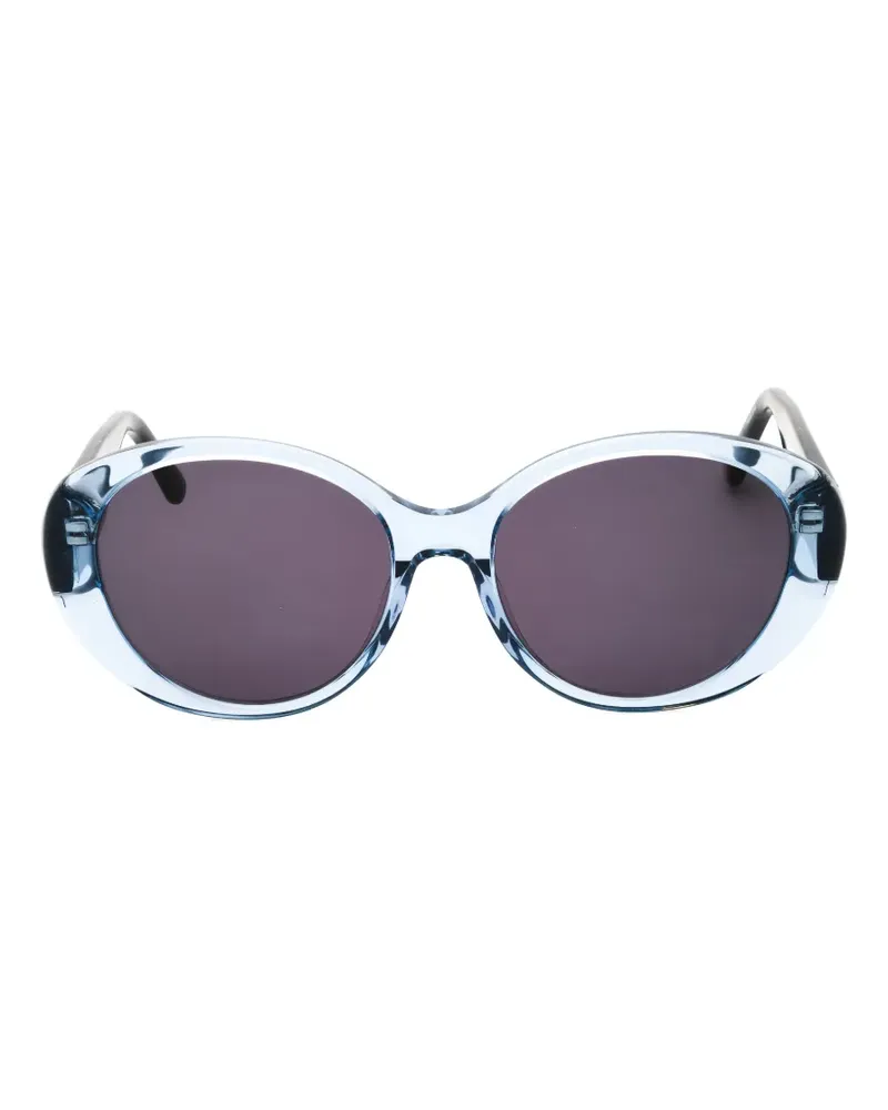 Anne Klein round-frame sunglasses - Blau Blau