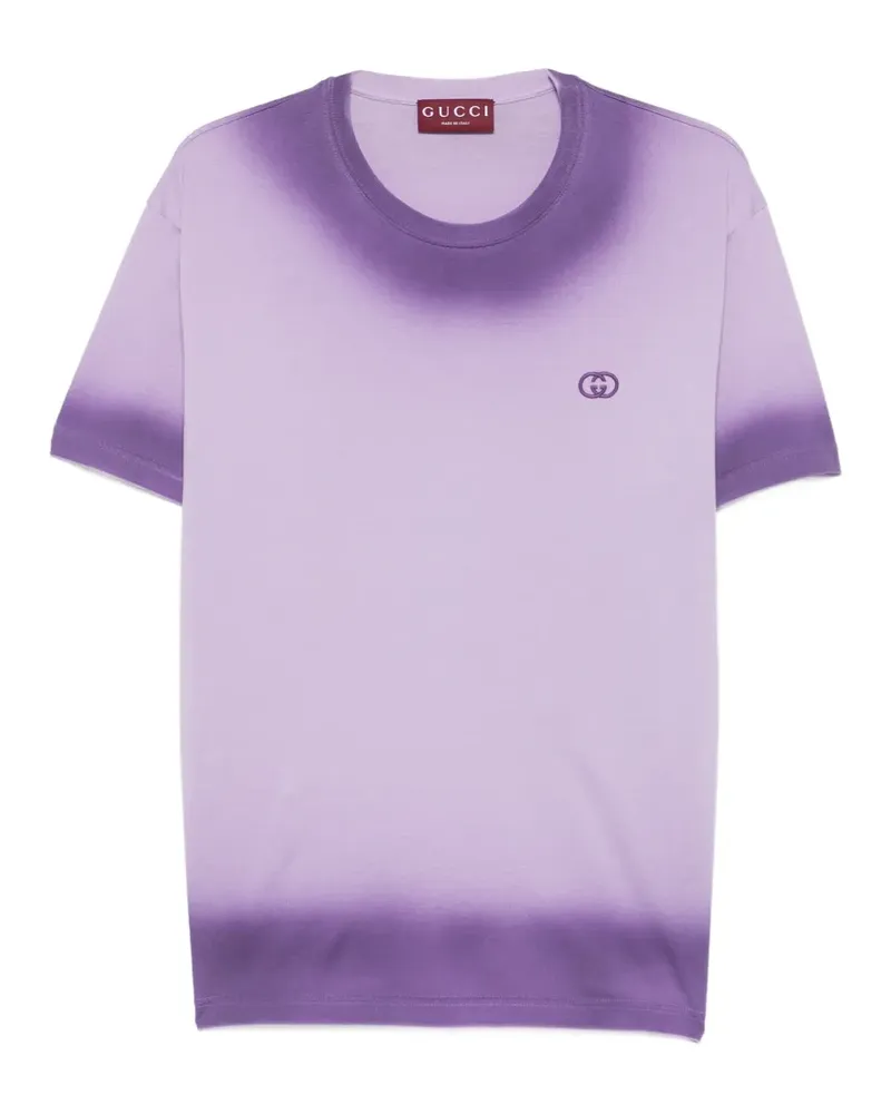 Gucci G-embroidery T-shirt - Violett Violett