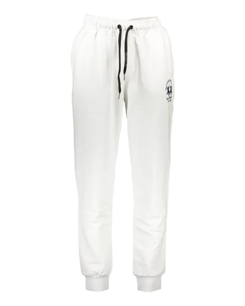 La Martina drawstring track pants - Weiß Weiß
