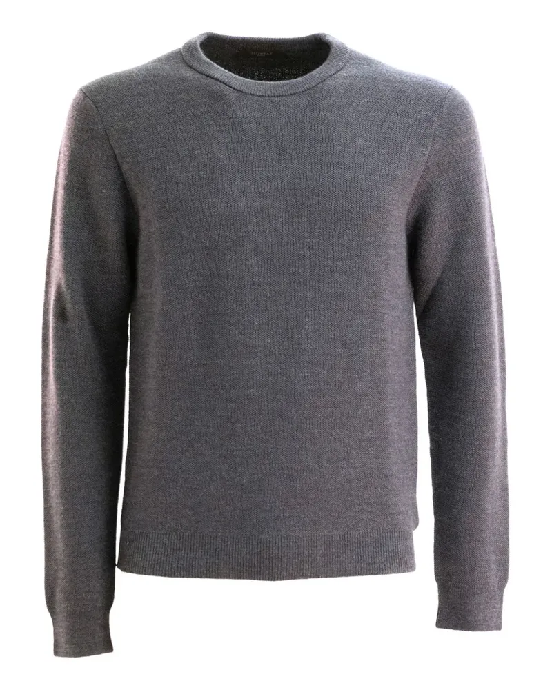 Zanone Pullover mit rundem Ausschnitt - Grau Grau