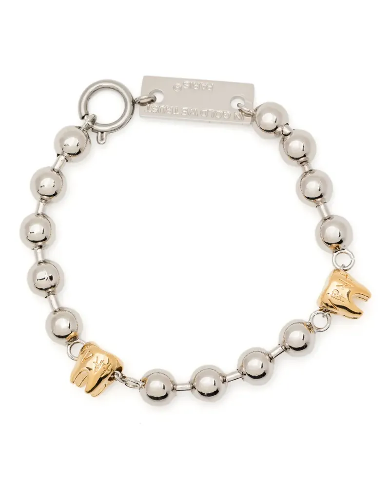 In Gold We Trust Paris Sacred Tooth Armband Gold