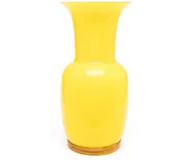 Opalino Vase aus Porzellan - Gelb