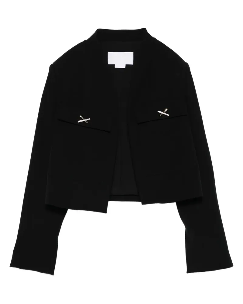 Genny Jacke mit Verzierungen - Schwarz Schwarz