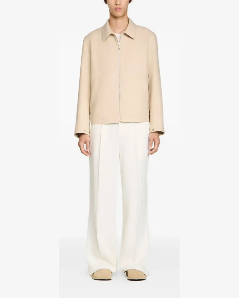Sandro Sportjacke mit Reißverschluss - Nude Nude