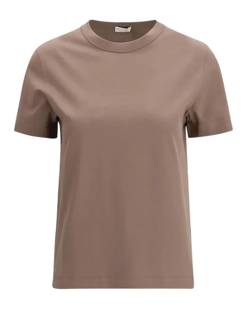 Brunello Cucinelli crew-neck T-shirt - Braun Braun