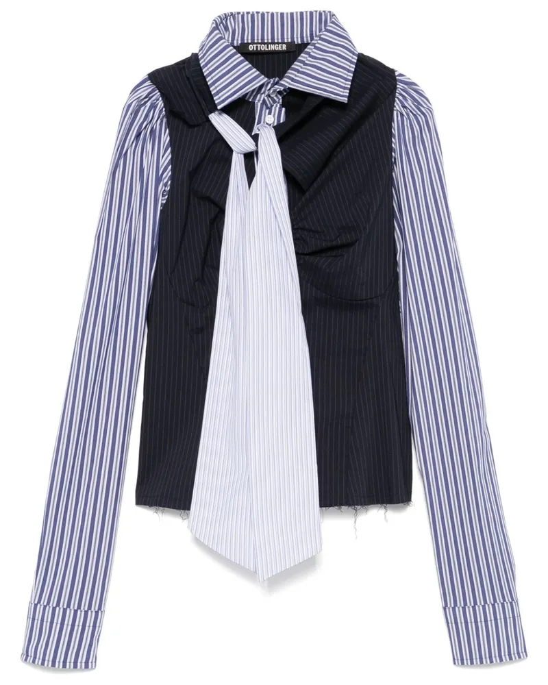 OTTOLINGER Gestreiftes Hemd - Blau Blau