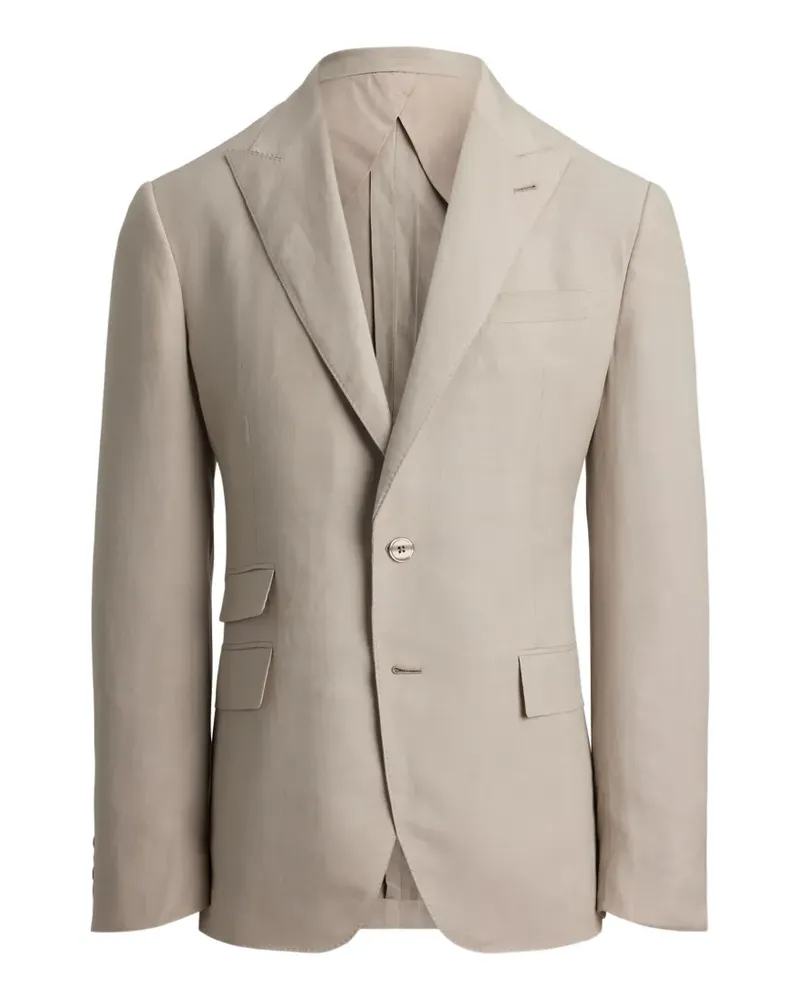 Ralph Lauren Kent single-breasted blazer - Nude Nude