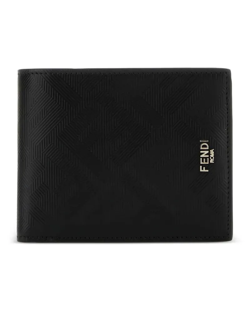 Fendi Klassisches Portemonnaie - Schwarz Schwarz