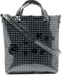 10 Corso Como Shopper mit Monogramm-Print Schwarz