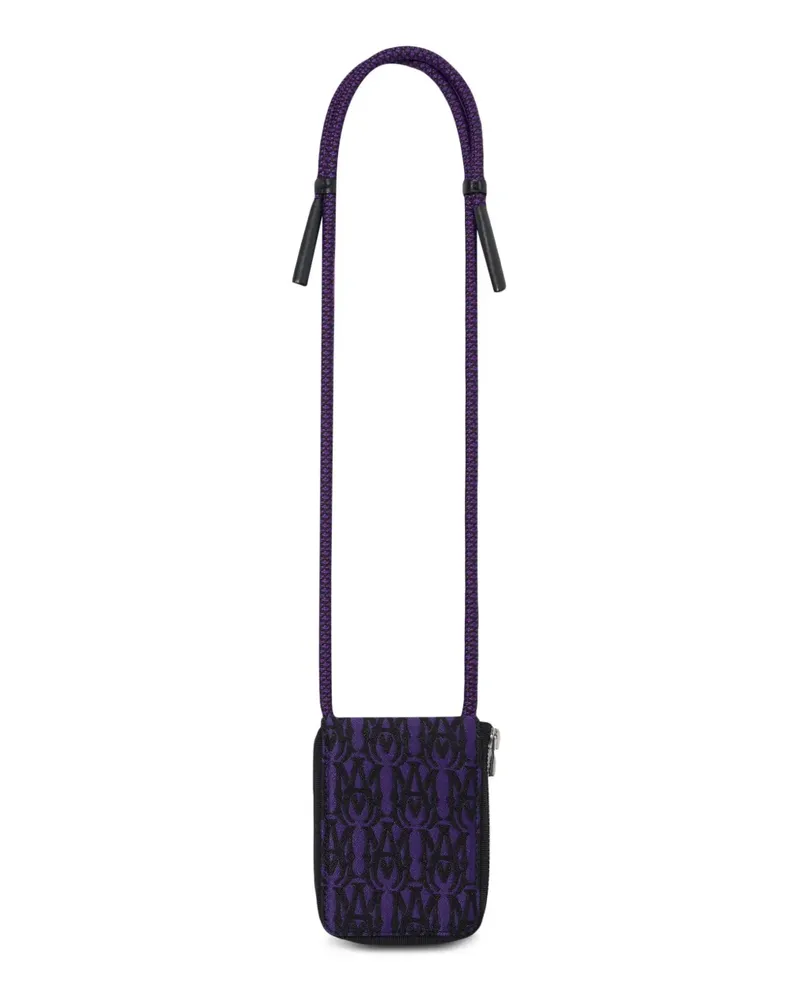 Amiri Portemonnaie aus Monogramm-Jacquard - Violett Violett