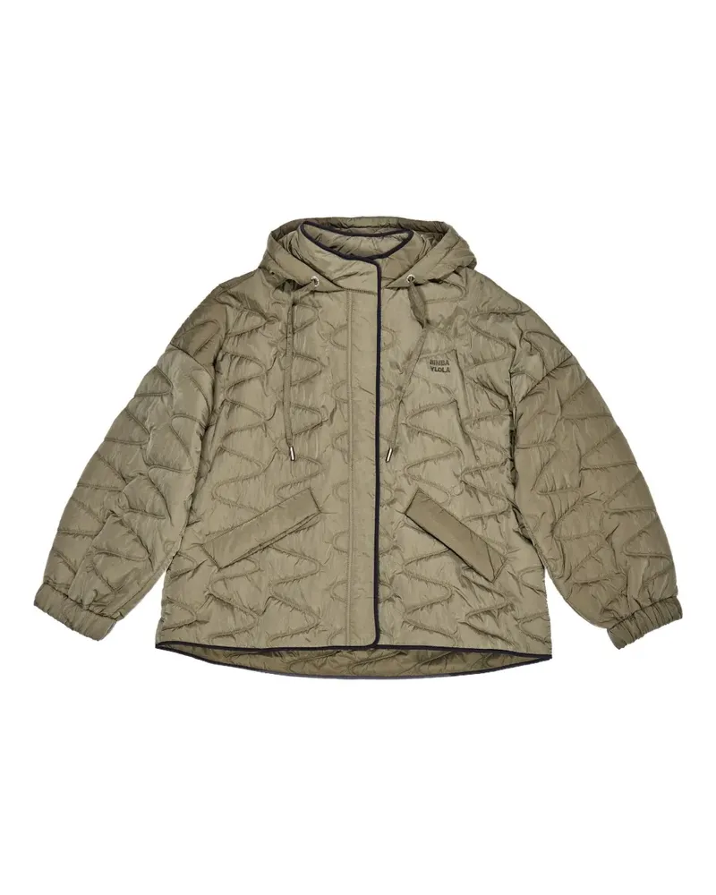 BIMBA Y LOLA Gesteppte Kapuzenjacke - Nude Nude