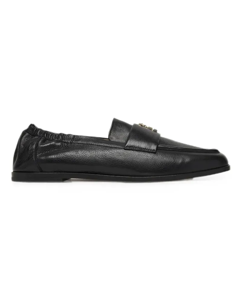 Patrizia Pepe square-toe loafers - Schwarz Schwarz