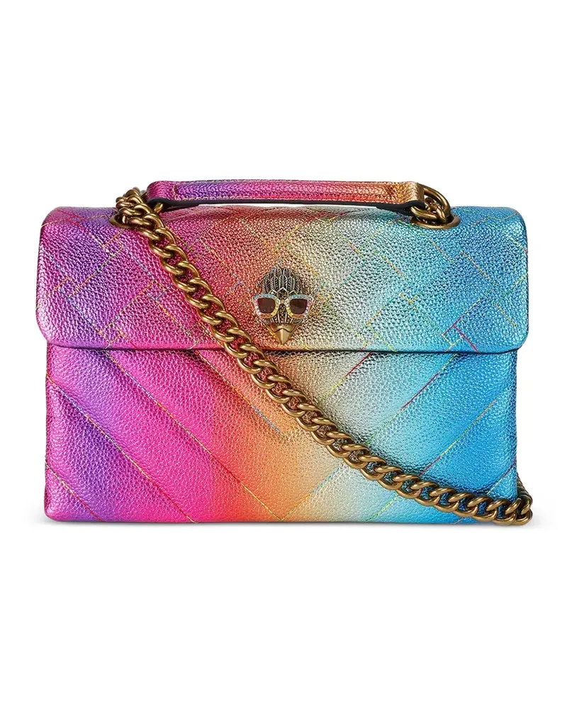 Kurt Geiger chevron embellished shoulder bag - Blau Blau