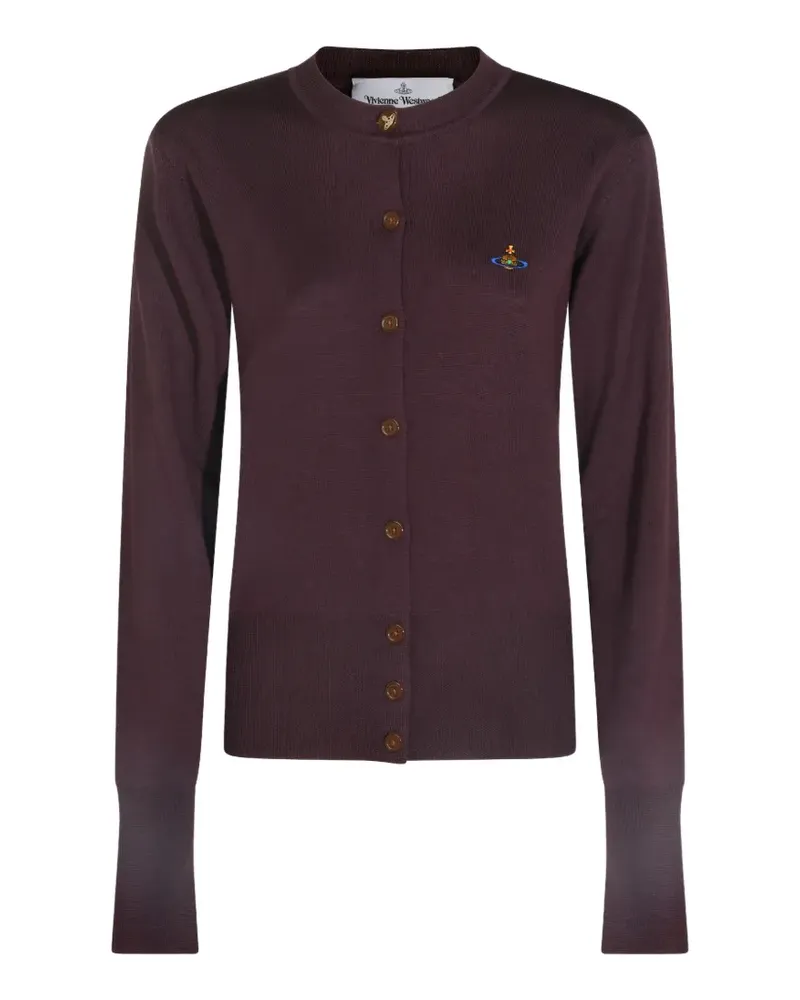 Vivienne Westwood Bestickter Cardigan - Braun Braun