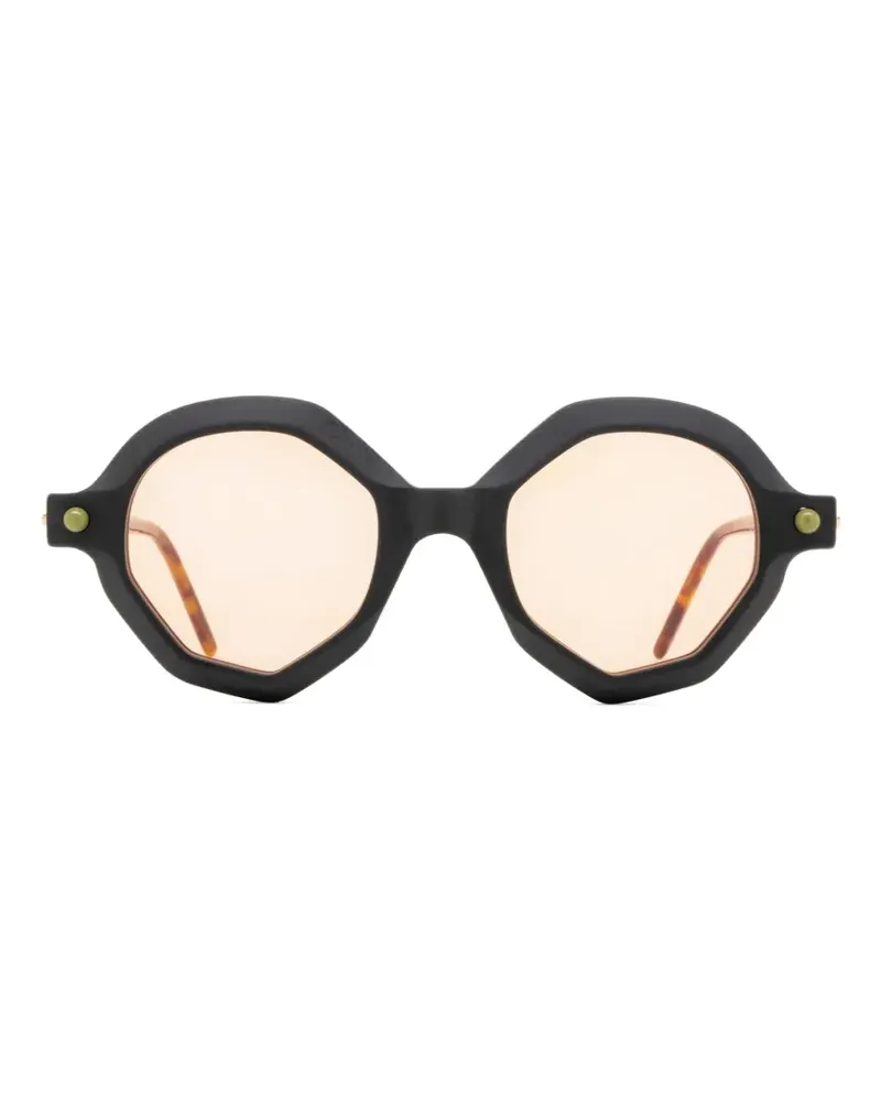 KUBORAUM geometric-frame sunglasses - Schwarz Schwarz