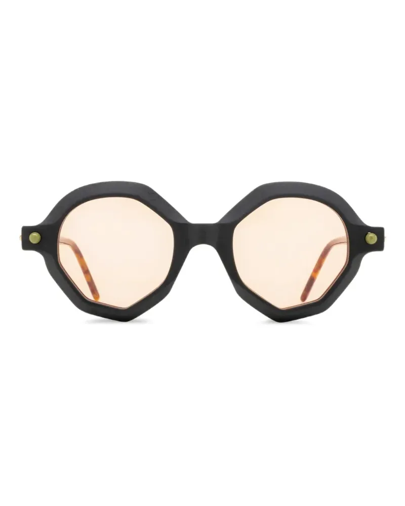 KUBORAUM geometric-frame sunglasses - Schwarz Schwarz