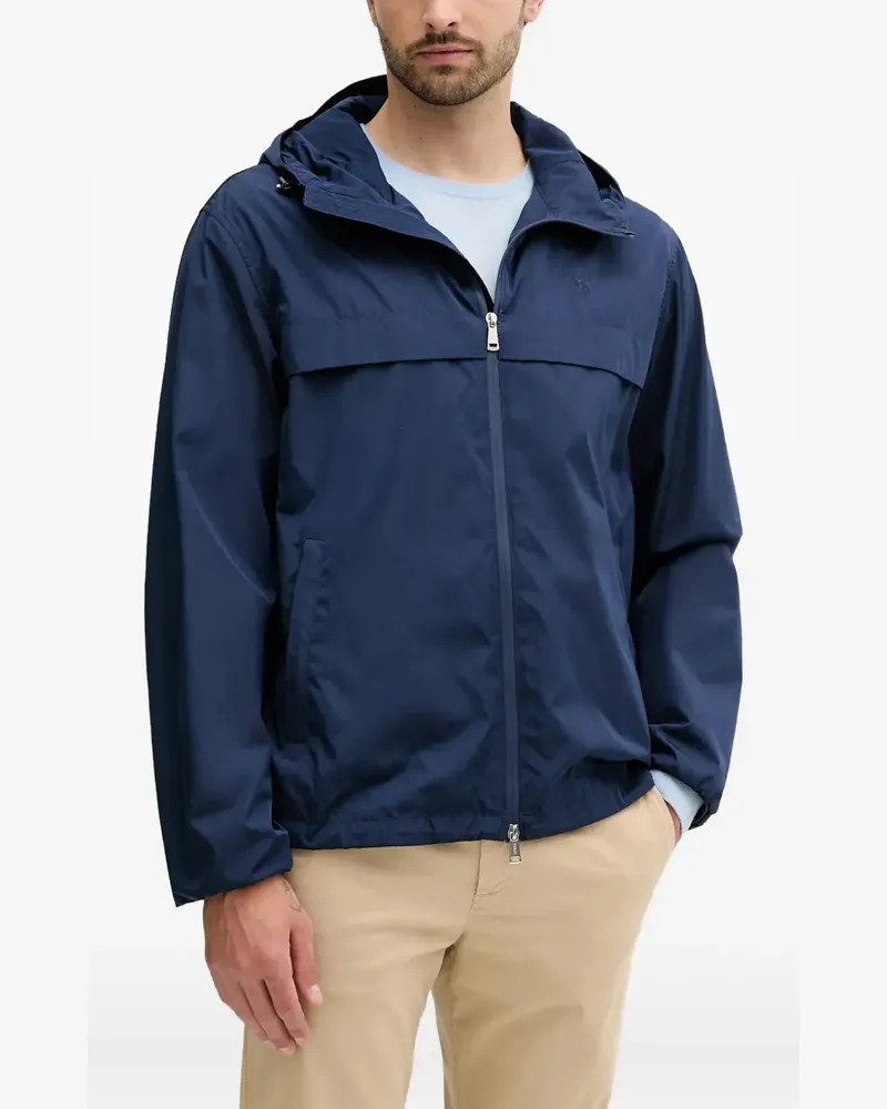 Ralph Lauren Kapuzenjacke mit Reißverschluss - Blau Blau