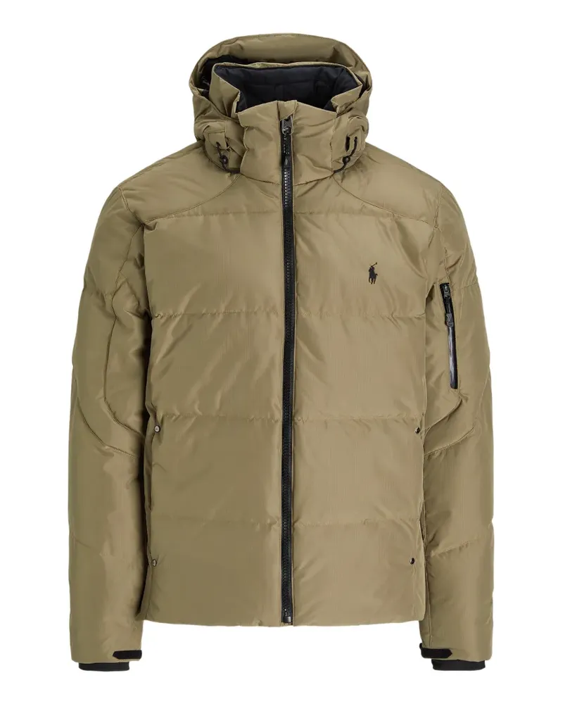 Ralph Lauren Kapuzenjacke mit Logo - Nude Nude