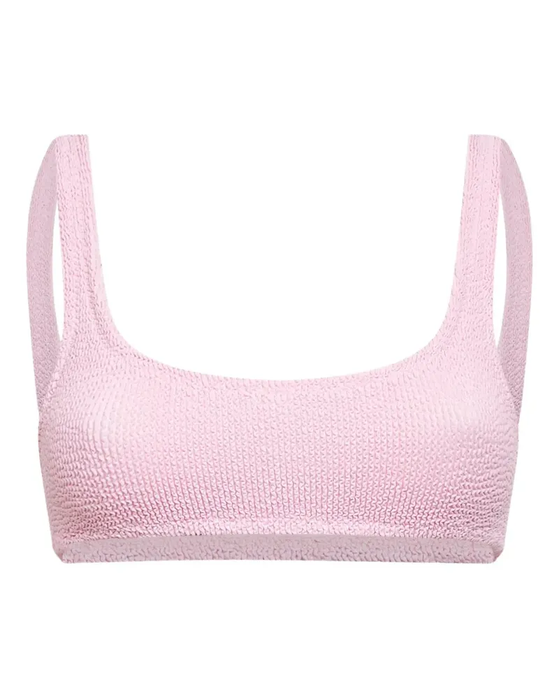 MC2 Saint Barth Bikinioberteil in Knitteroptik - Rosa Rosa