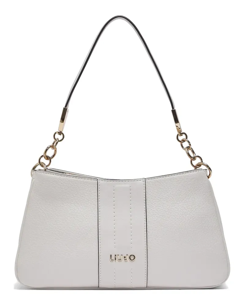 Liu Jo Schultertasche mit Logo - Weiß Weiß