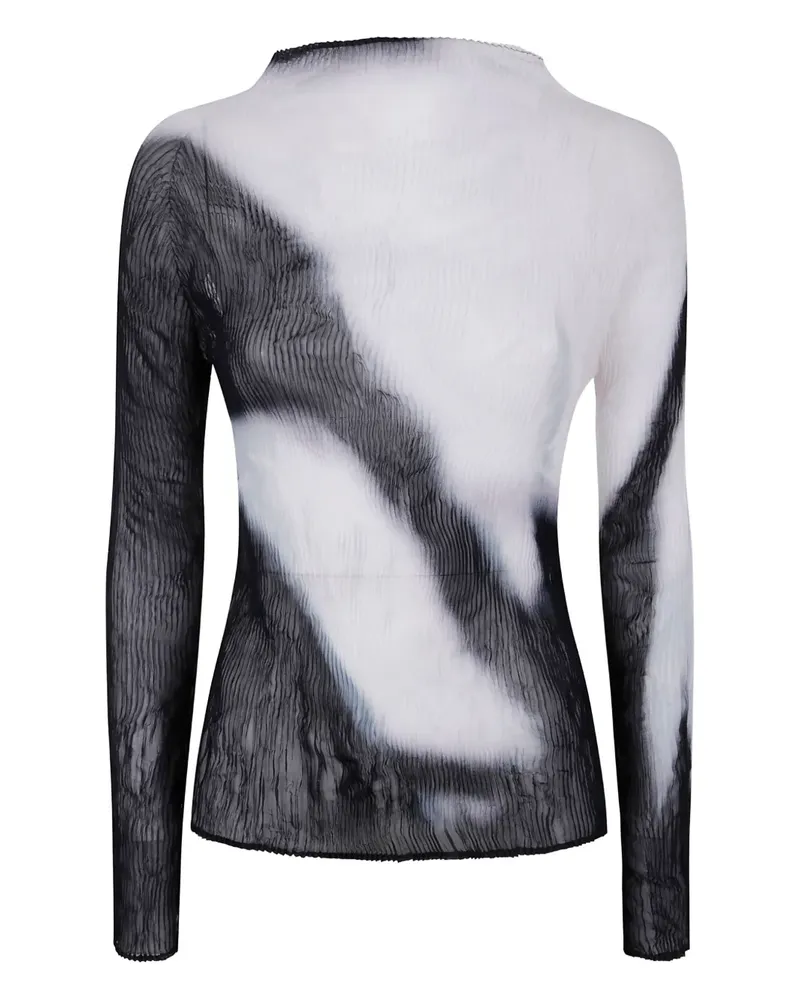 Issey Miyake Shadow Study T-Shirt - Weiß Weiß