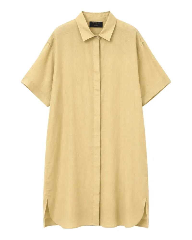 Gran Sasso short-sleeve shirt dress - Nude Nude