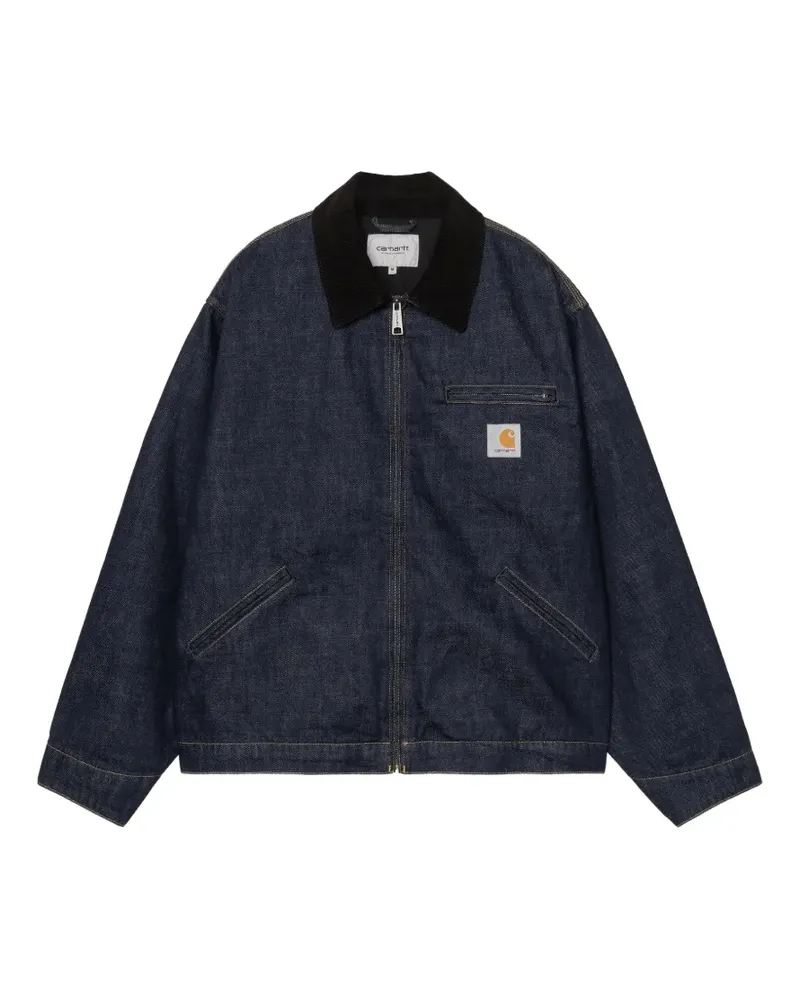Carhartt WIP Jacke mit Cordkragen - Blau Blau