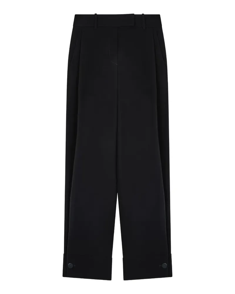 Giorgio Armani Hose aus Seide - Schwarz Schwarz