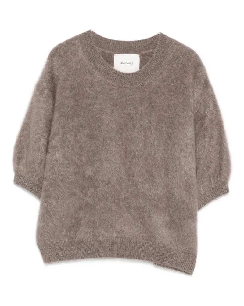 Lisa Yang crew-neck top - Braun Braun