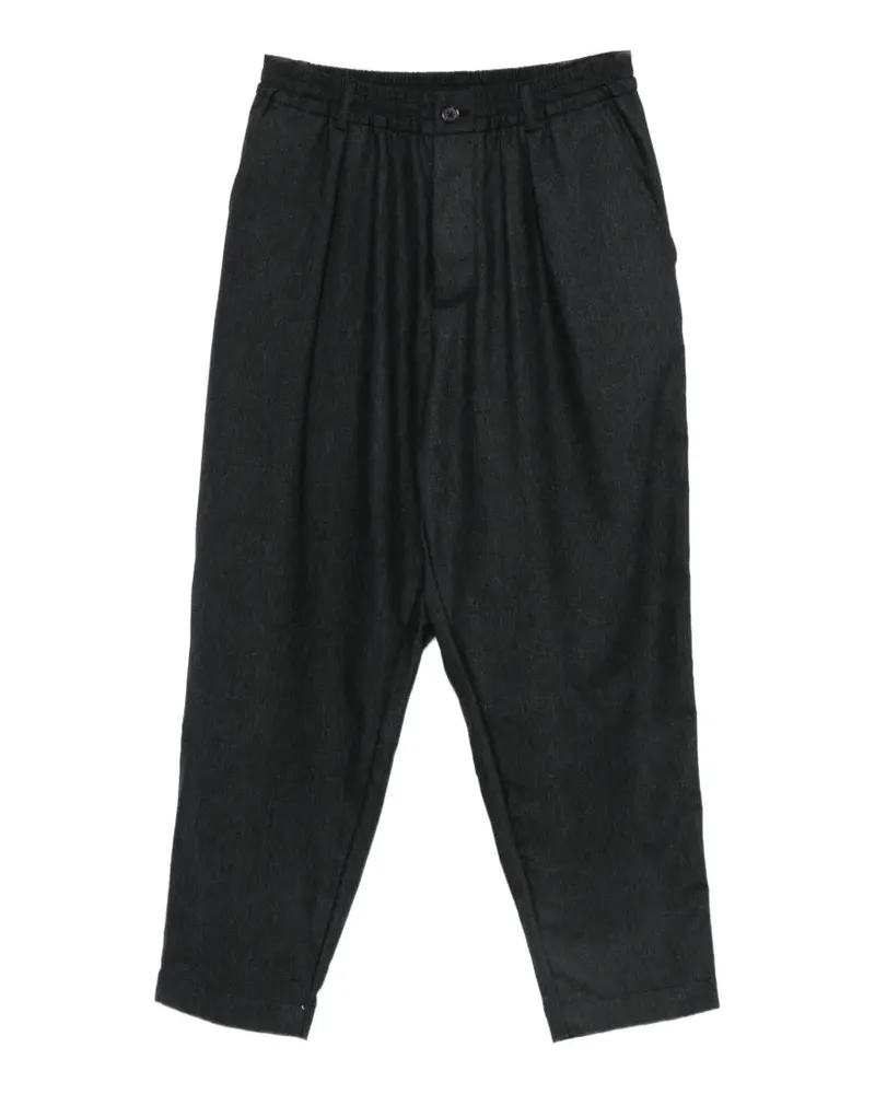 Universal Works Pleated Track track pants - Grau Grau