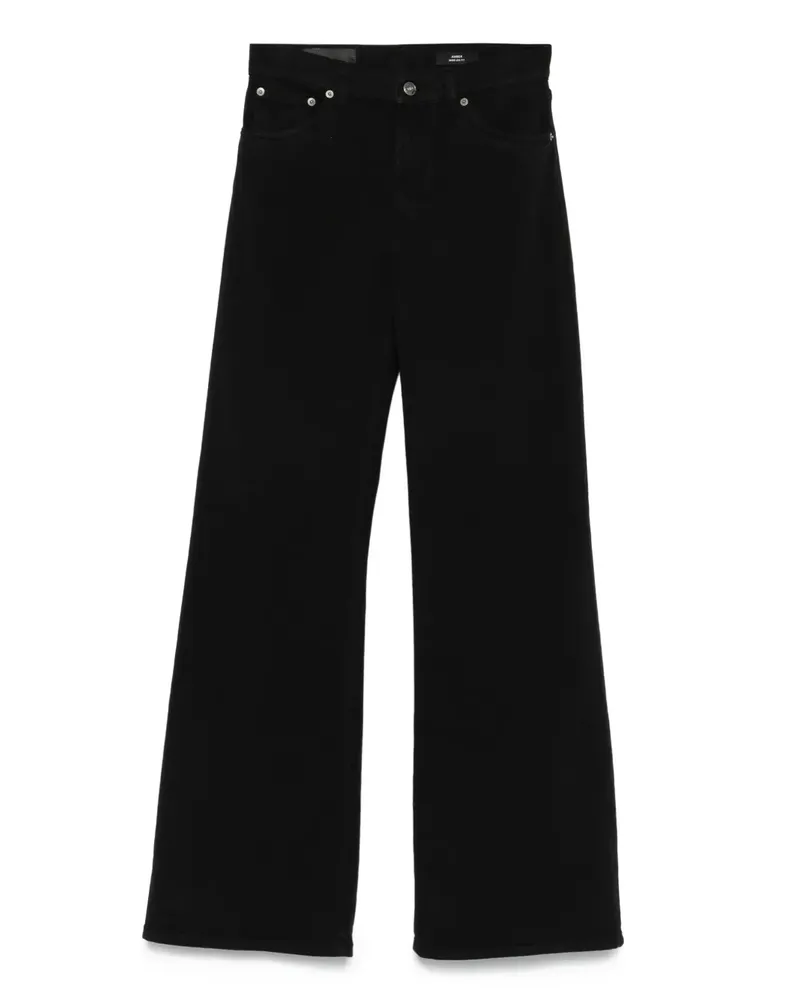 Dondup Jeans mit weitem Bein - Schwarz Schwarz