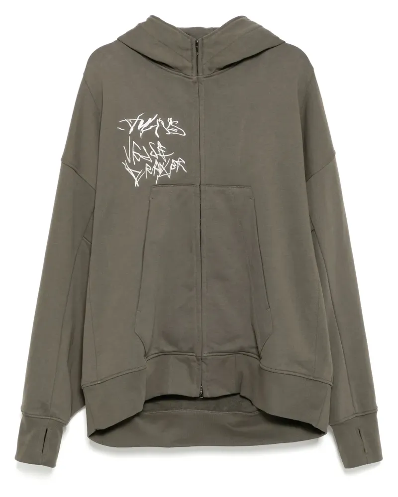 Julius Ana-Diptych JD Kapuzenjacke - Grau Grau