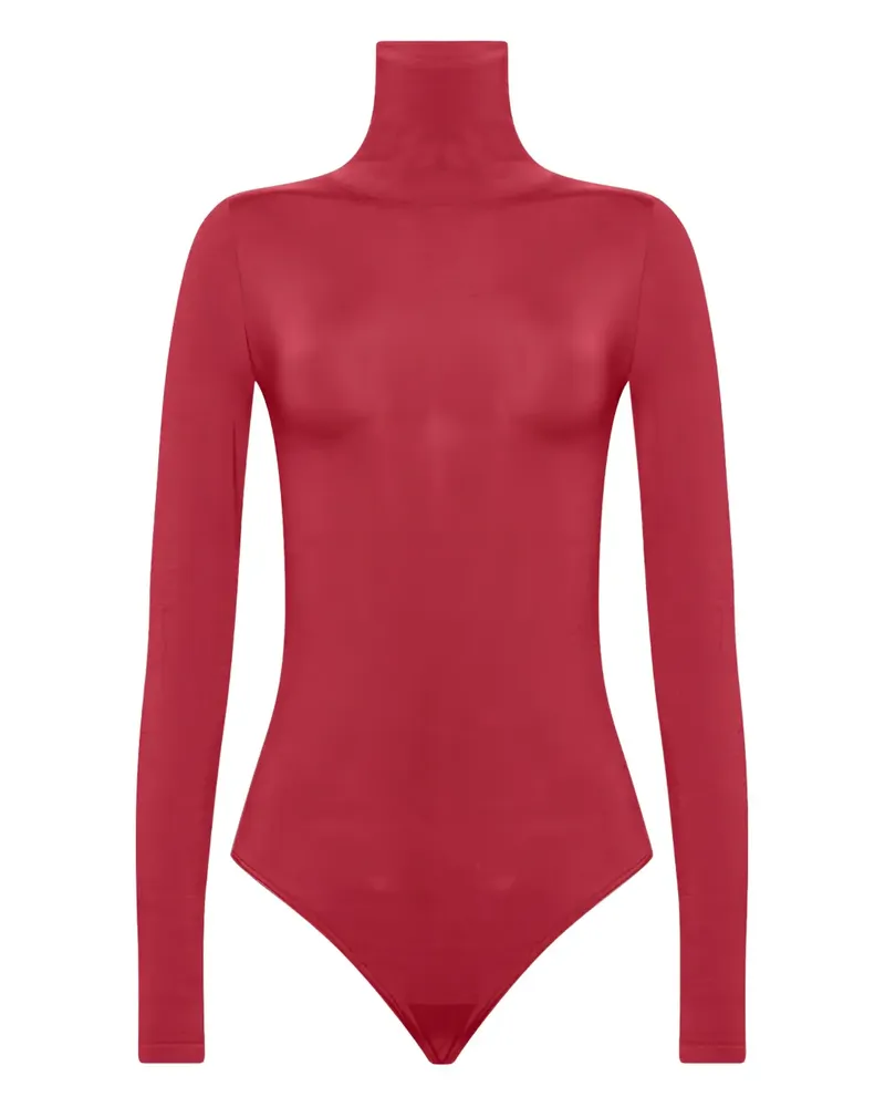 Wolford turtleneck bodysuit - Rot Rot