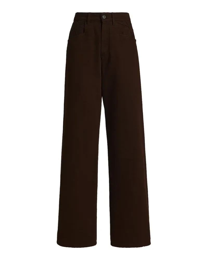 Kiton Jeans mit geradem Bein - Braun Braun