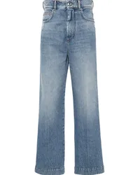 SPORTMAX Straight-Leg-Jeans mit hohem Bund Blau