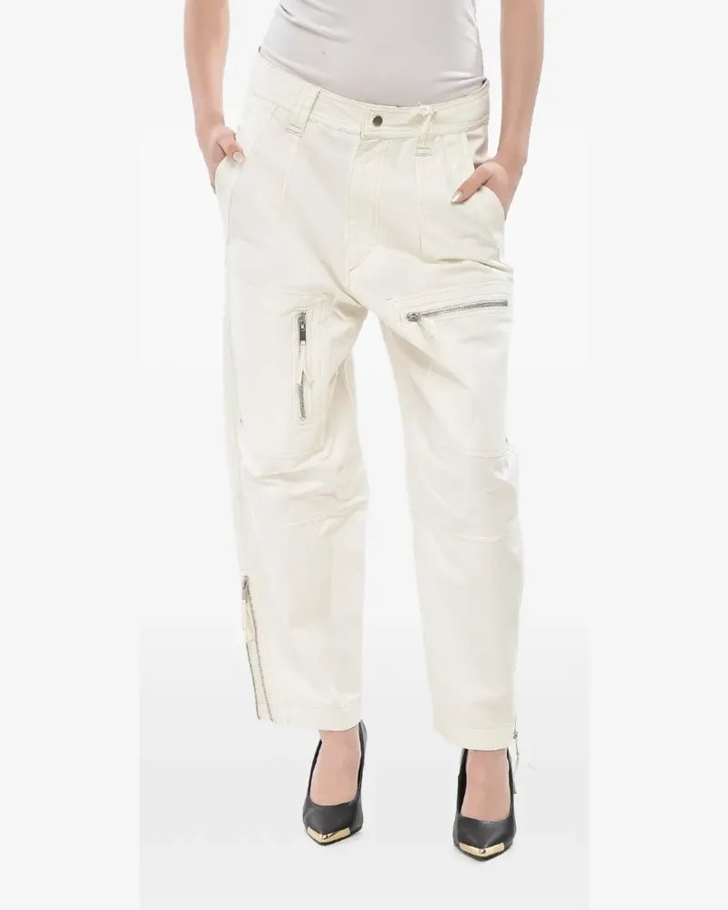 Isabel Marant Kelvin multi-pocket trousers - Nude Nude