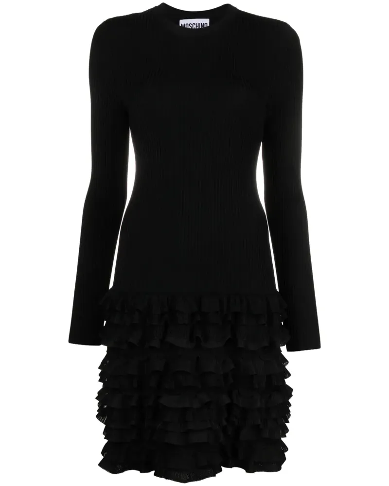 Moschino Ärmelloses Kleid - Schwarz Schwarz