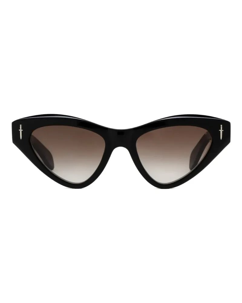 Cutler and Gross x The Great Frog Mini Cat-eye sunglasses - Schwarz Schwarz