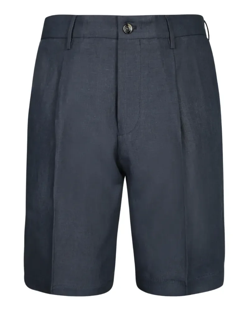 Dell'oglio Shorts mit Falten - Blau Blau